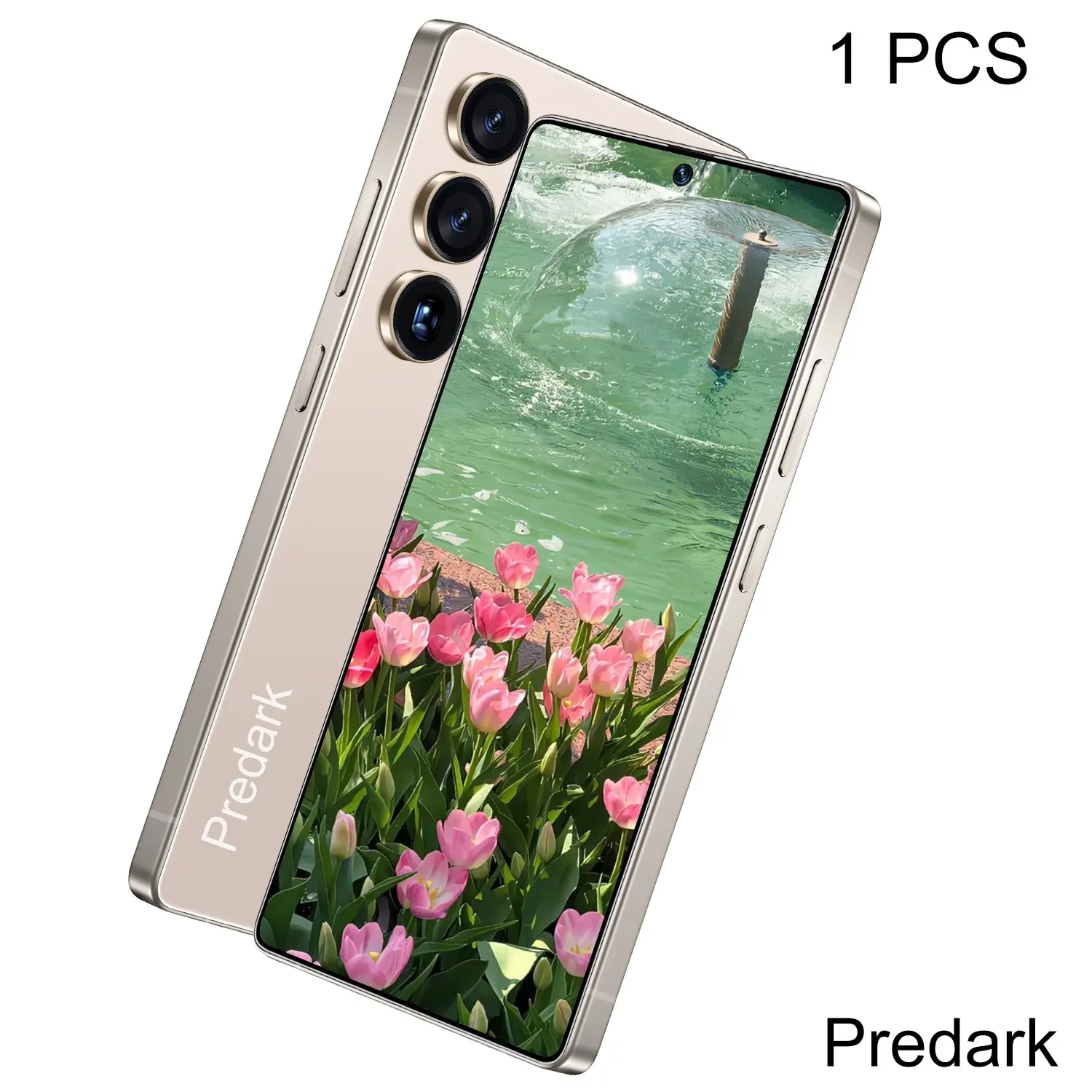 Predark 4+64g Smartphone, 6.8-Inch HD Large Screen, 16mp Ai Dual Camera, 4000mah Long Battery, Octa-Core Processor, Android 12, 4g Full Network