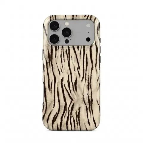 Shockproof Protective Tiger Print Phone Case, Hybrid Polycarbonate, for iPhone 11-17, iPhone 15 Pro Max, Samsung Galaxy S21-S26