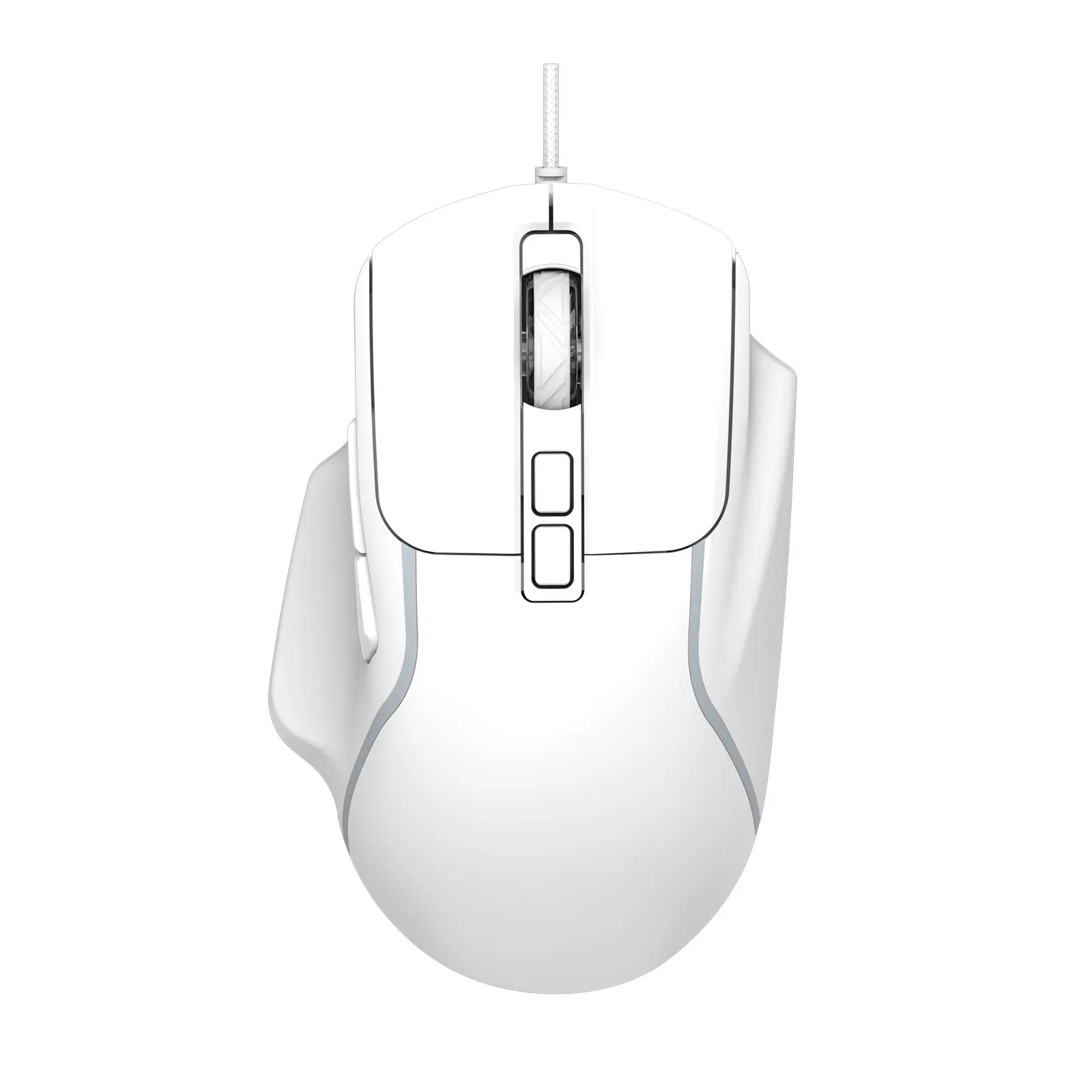 AJAZZ AJ039 V2 wired esports gaming mouse esports level sensor DPI7200 ergonomic finger drag design single-mode wired plug and play computer office mouse for students to learn and use