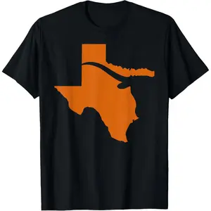 Texas State Map Texas Lovers Men Women Kids T-Shirt Pure Cotton Graphic Tees Menswear Top: Gifts for Men & Women