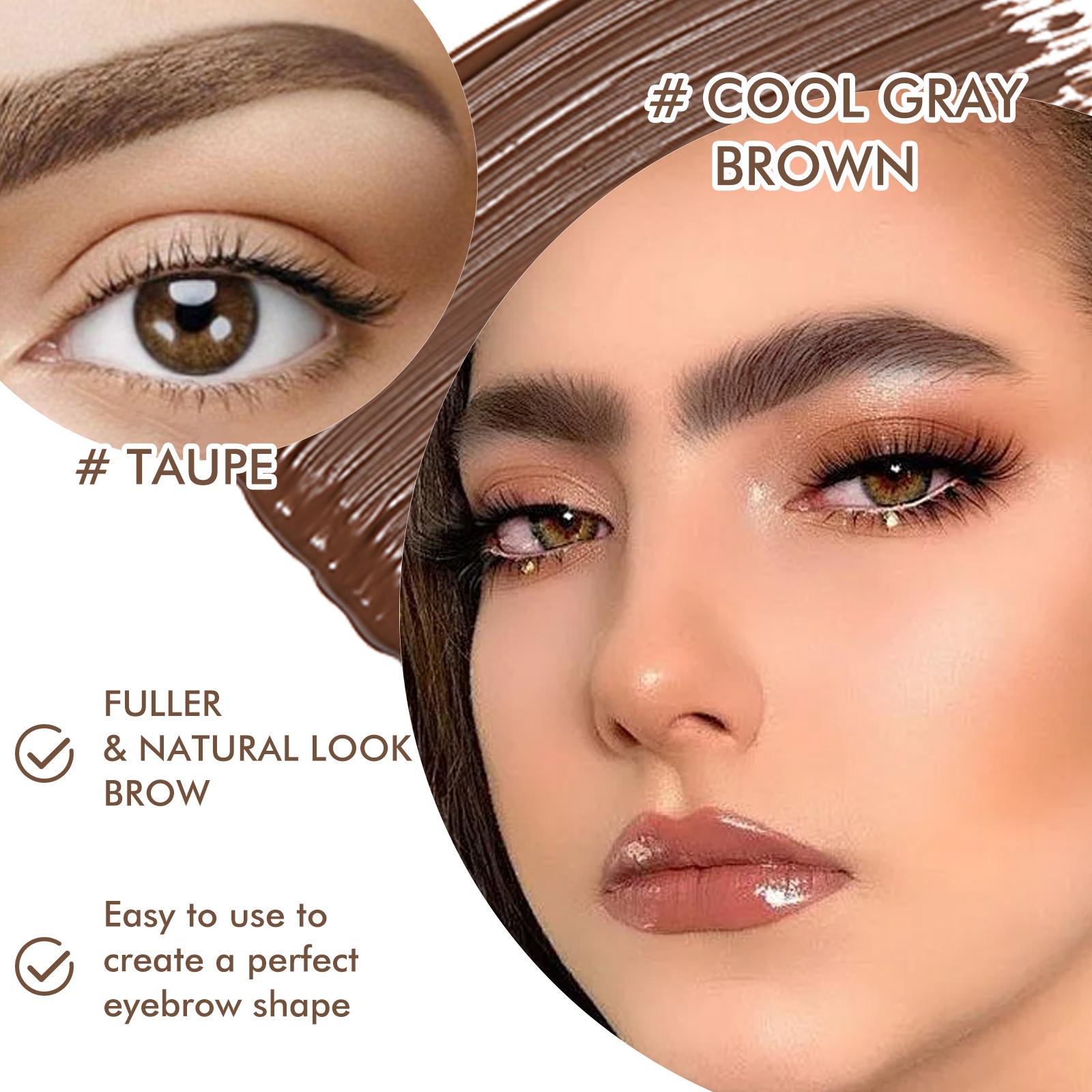 EELHOE Fiber Brow Dye Series, Natural Makeup, Color, Water Resistance And Stereoscopic Eyebrow Makeup
