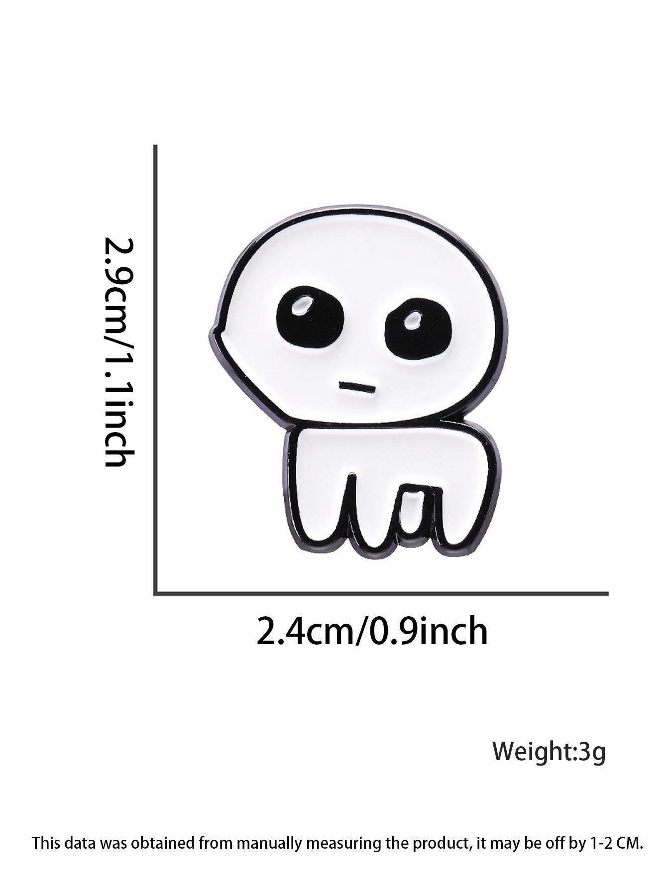 Cartoon Tbh Creative Design Brooch, Cute Brooch, Fashion Accessories for Women & Men, Trendy All-match & Exquisite Brooch for Birthday Gift, Clip