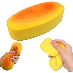Simulation toast bread decompression soft toys, home chasing drama indoor leisure small items, bedroom relaxation healing slow rebound good things