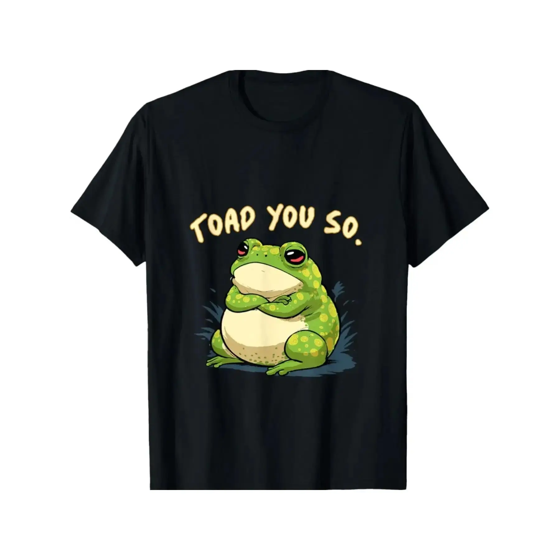 🐸😂Frog shirt toad you so funny toad meme t-shirt cozy stylish christmas t-shirt, Thanksgiving, street casual look, breathable comfort, travel outfit, Halloween, Christmas Eve