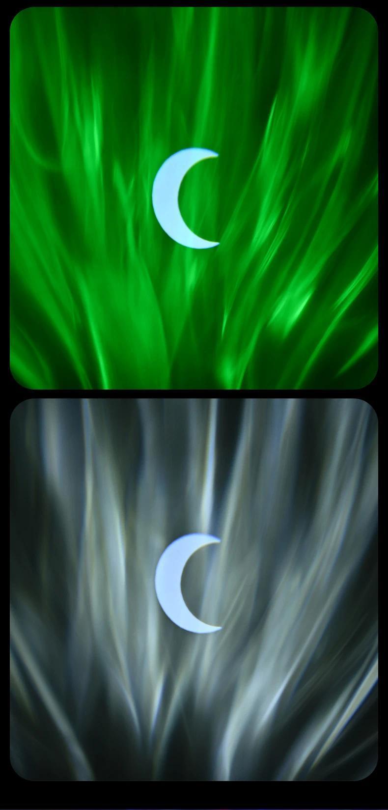 UFO Spaceship Projection Starry Sky Lamp with Bluetooth Speaker LED Lights Bedroom RGB Aurora Moon Lamp for Room Decor Christmas Kids Gift Dual Control Options USB Drive Compatible