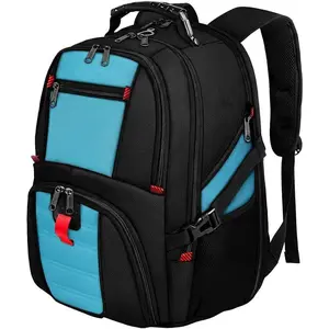 Backpack, unisex extra-large laptop backpack, waterproof travel backpack, compliant with aviation regulations, business work bag, can hold 17inch computers