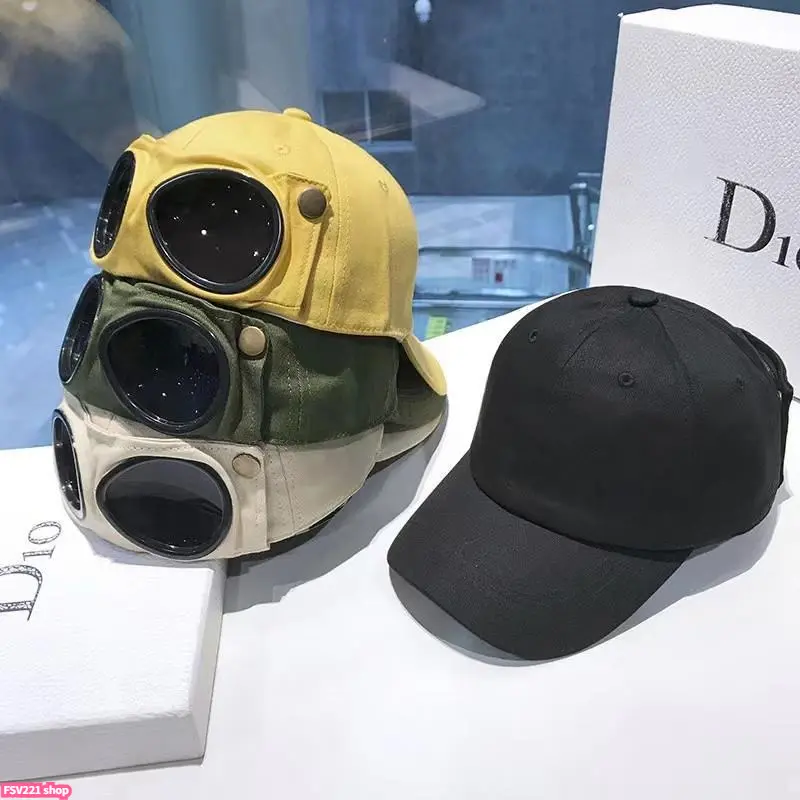 Men's Korean-Style Fitted Pilot Hat - Glasses-Ready, Curved Visor, Casual Sunshade for Spring & Summer, Adult Fashion Accessory, Mens Gift, Fitted Hats