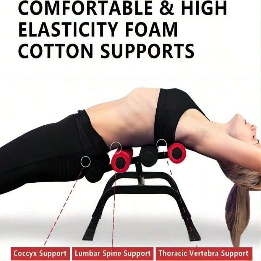 Mini Inversion Table, Stretching Training Machine Relieve Back And Waist Pressure,Ab Workout Machine For Home Gym,Ab Trainer,Full Body Stretch Machine,Sit Up Training Equipment