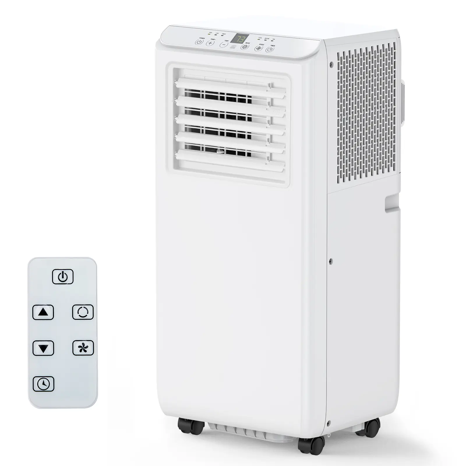 Portable Air Conditioner for Bedroom Dorm Office, 3-in-1 Cool Dehumidifier Fan 10000 BTU ASHRAE / 6500 BTU SACC with Remote & Installation Kit Up to 450 Sq.Ft home