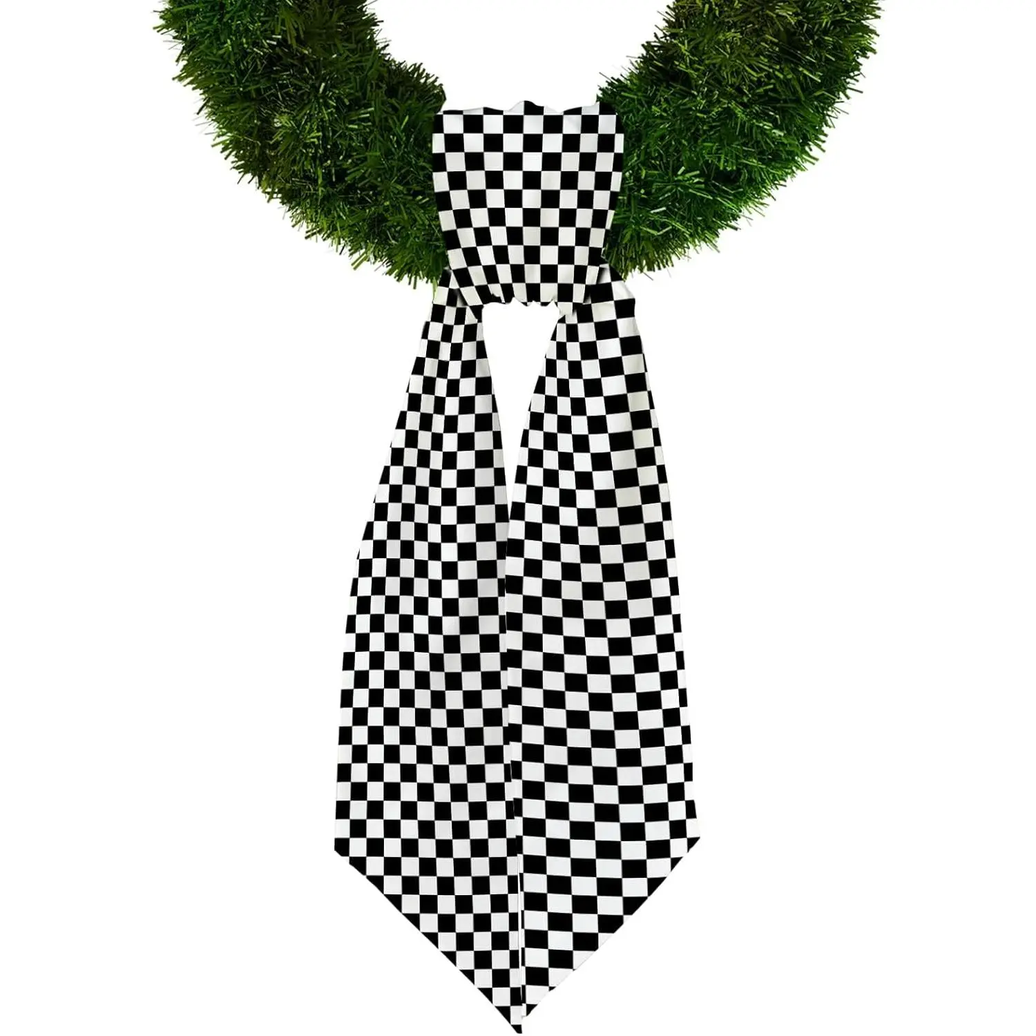 Racing Theme Birthday Wreath Sash for Front Door, Black  Burlap Sash Holiday  Shower Wreath Accessories for  Birthday Decorations
