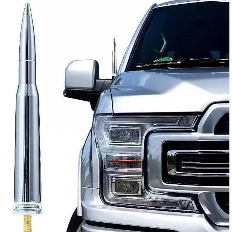 14cm Car Roof Bullet Antenna, Universal Compatibility AM/FM Radio Whip Aerial Pole with Mounting Screws 14cm Car Roof Bullet Antenna, Universal Compatibility AM/FM Radio Whip Aerial Pole with Mounting Screws