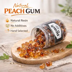 Natural Peach Resin Incense, Ignitable Home Fragrance, Freshen Up Sleep Aid, Ideal for Bedroom, Living Room, Yoga, Meditation, Outdoor, Perfect Holiday Gift