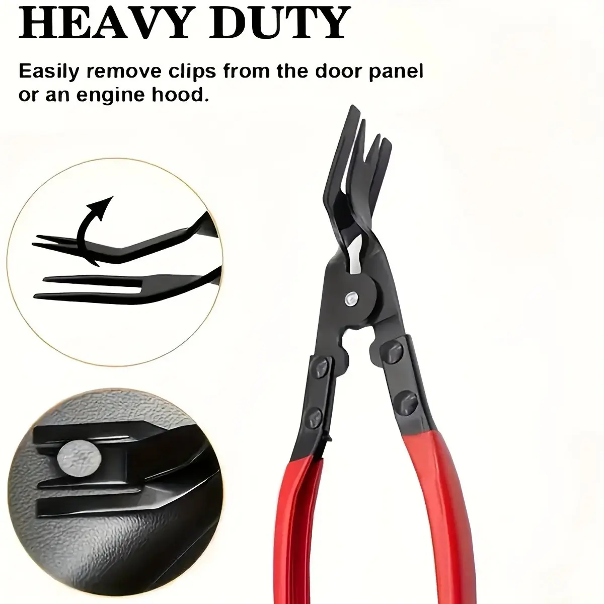 Automotive Headlight Repair Tool, Trim Clip Removal Pliers for Truck Door Panels, Interior Dashboard Soft Trim Disassembly Kit