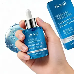Copper Peptide Facial Serum Hydrating Repairing Moisturizing Fading Fine Lines Repair Essence Firming Dry Korean Skin Care