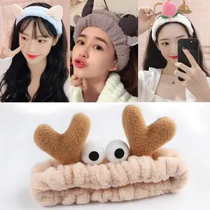 Korean-Style Plush, Three-Dimensional Headband for Autumn And Winter, Perfect for Washing Your Face And Applying Makeup. Easy Headband/Hair Accessory