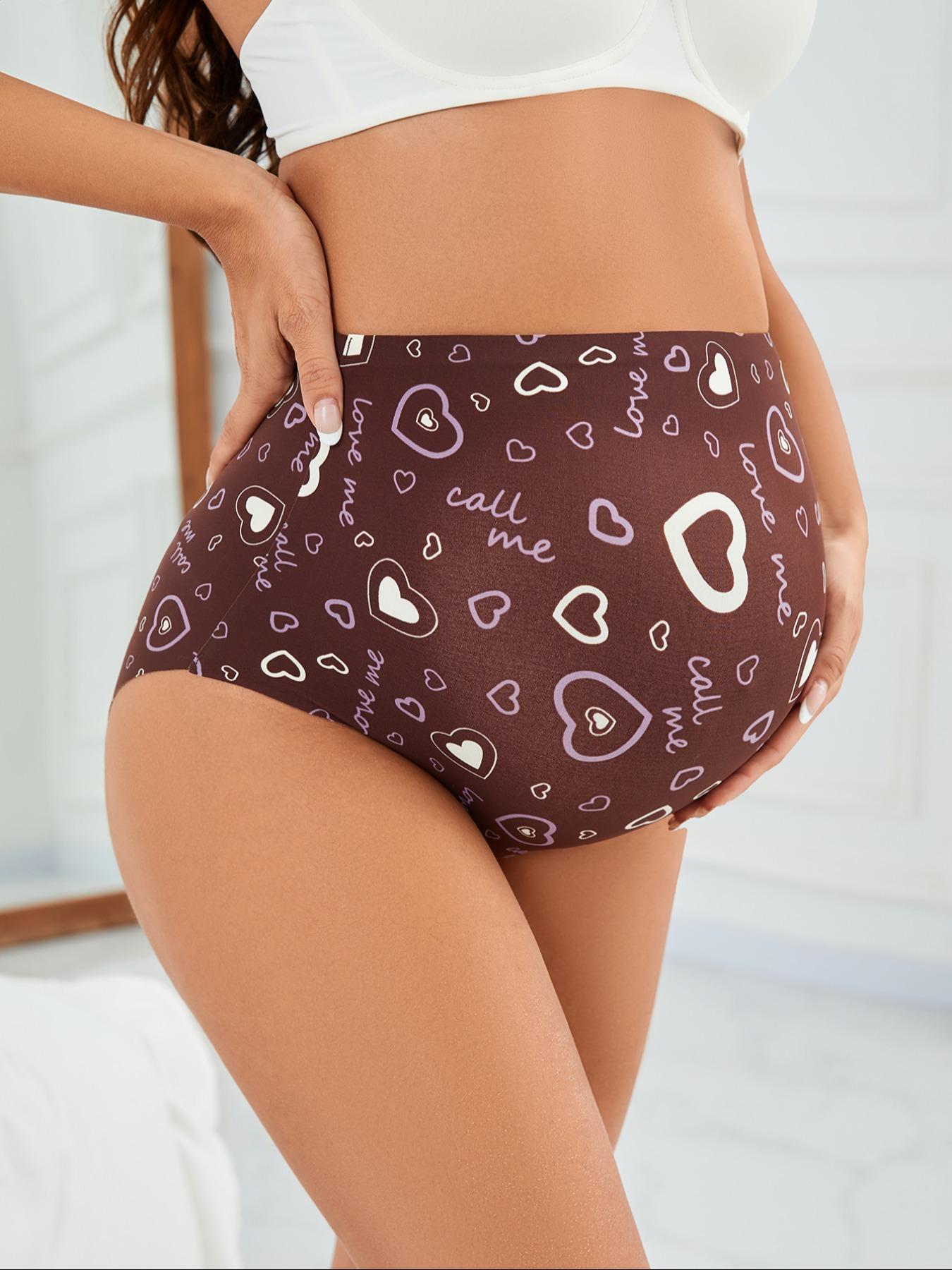 3-Pack Maternity Shorts with High Waist Design, Comfortable for Pregnancy and Postpartum, Soft Premium Fabric Maternity Underwear for Daily Wear, Maternity Clothes