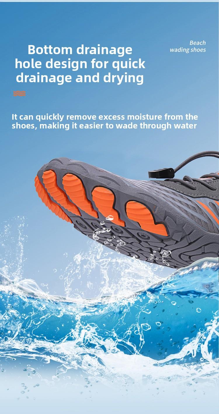 Mesler Water Shoes for Men Women Barefoot Quick-Dry Aqua Sock Outdoor Athletic Sport Shoes Kayaking Boating Hiking Surfing Walking#SpringStatements Greenish