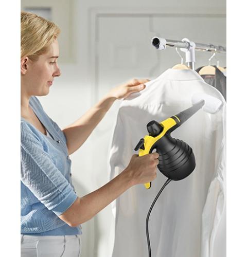 99% Sterilization Handheld Steam Cleaner with 10 Attachments - High-Pressure, Fast Heat-Up for Cars, Grout, Bathrooms, Upholstery - Large Tank, Safety Lock, No Chemical Residue, Includes Nylon Brushes & Squeegees, Steam Cleaner for Car