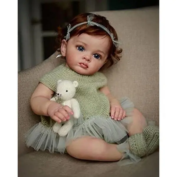 Angelbaby Realistic Reborn Baby Dolls Girl Eyes 24 Life Reborn Toddler Doll