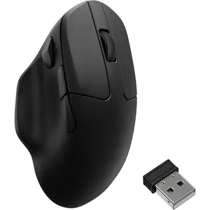 M7 8K  , 30K DPI Optical  Mice, 2.4 GHz//Wired with Macro Button 66g Lightweight , Up to 140 Hours Worktime for Laptop macOS/Windows - Black
