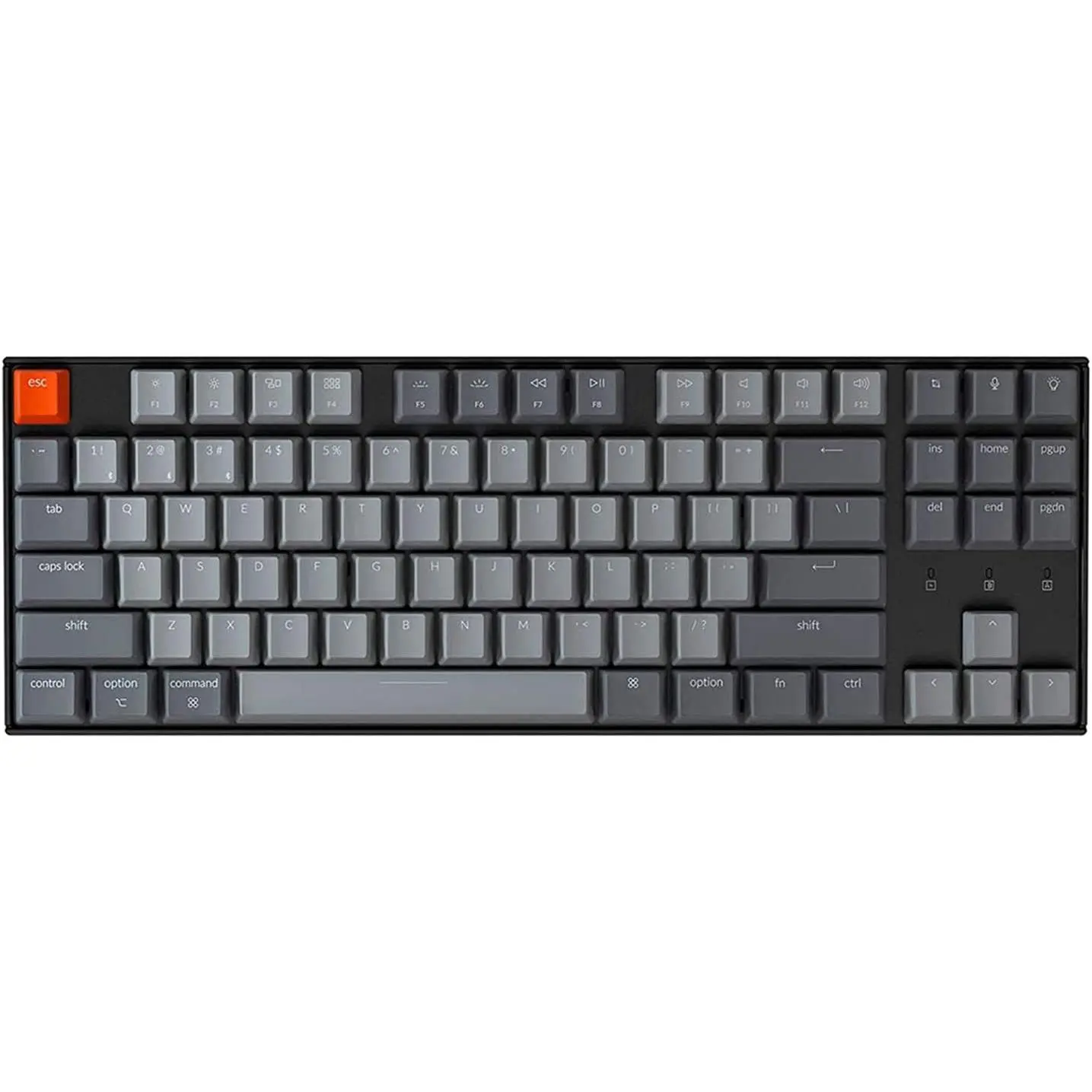 K8 Tenkeyless  Mechanical Keyboard for , RGB Backlight, , Multitasking, Type-C Wired Gaming Keyboard for Windows with Gateron G Pro Brown