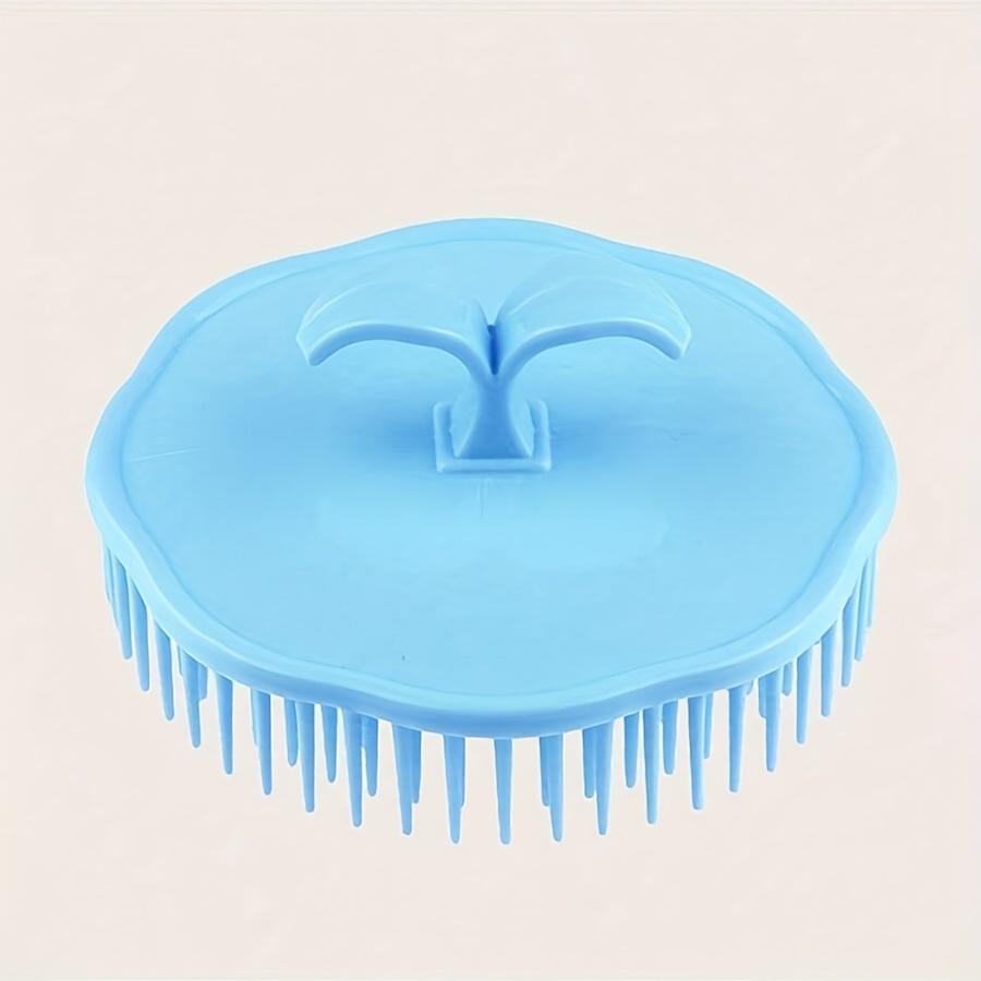 1 Scalp Massage Brush, Scalp Detangling Brush, Cleansing Brush, Shower Scalp Shampoo Brush, Scalp Massager, Deep-cleansing Hair Shower Comb, Men's Hand Brush, Beard Brush, Pet Grooming Round Palm Brush