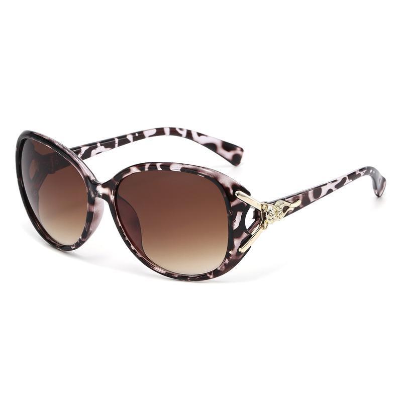 4Pairs Women's Fox Costume Eyeglasses Oversized Blackout Glasses Floral Leopard Prints Anti-Glare Halloween Christmas Party Props Fashion Eyewear