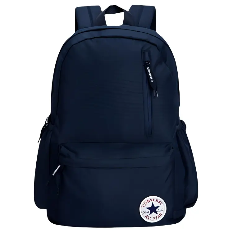 Converse 15L Casual Sporty Polyester Backpack for Men and Women – Navy Blue