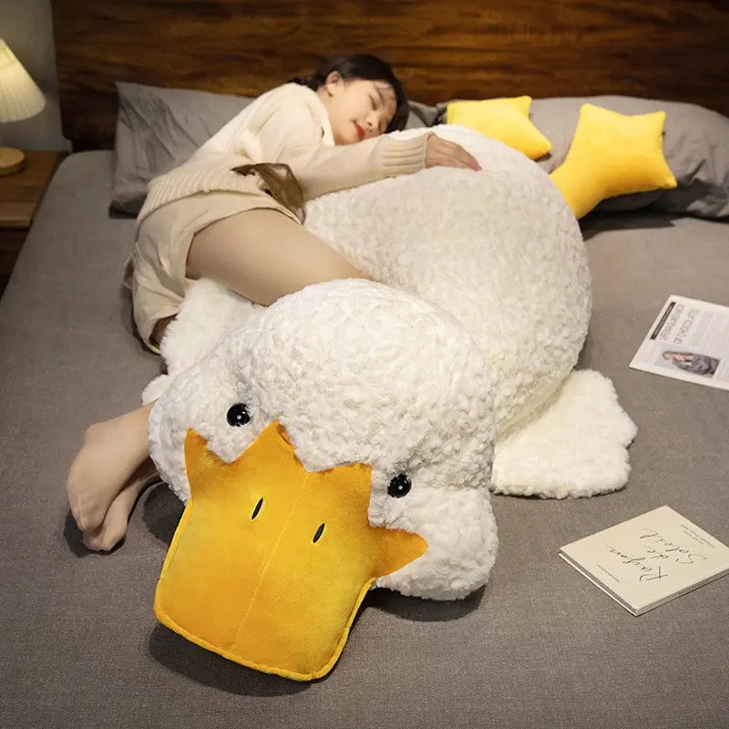 Large Plush Duck Toy, Large Pillow, Soft Comfortable Sleep Companion, Valentine's Day Gift, Christmas Gift, Birthday Gift