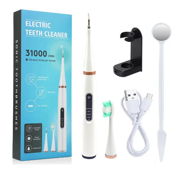 Fully Automatic Rechargeable Waterproof Electric Toothbrush for Daily Oral Care, Portable Cleaning Appliance