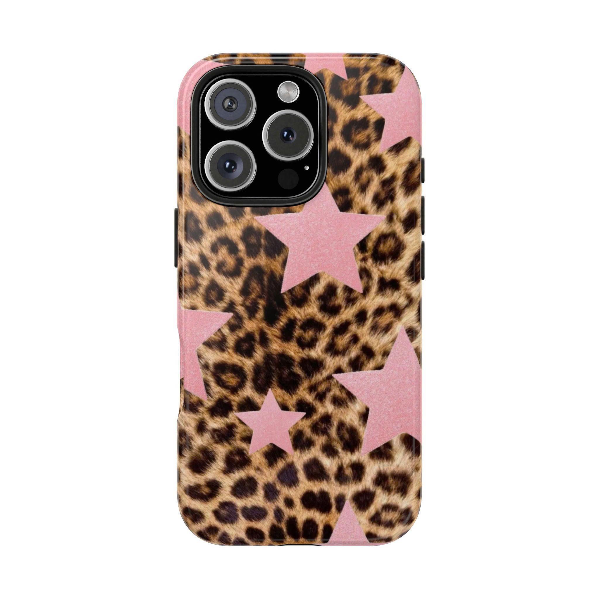 Leooard Collection Print Phone Case Star Cover for iPhone17 16 Pro Max 15 14 13 12 11