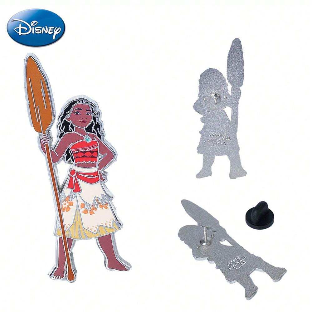 1Pc Disney Officially Licensed Collectible Enamel Princess Brooches Snow White Cinderella Ariel Tiana Moana and Other Beautiful
