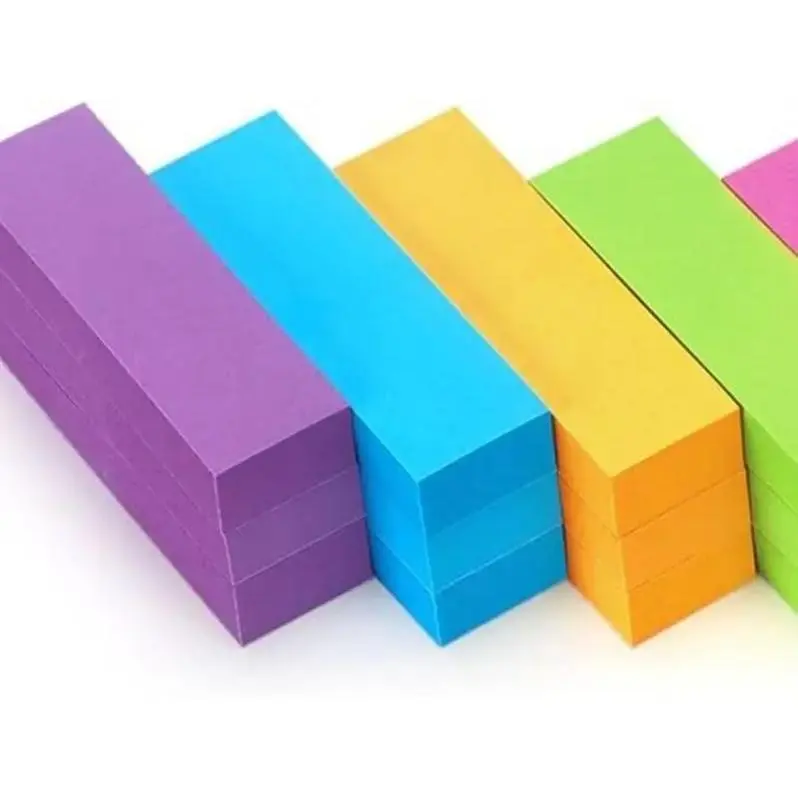 30 Pads 0.6x2 Inch Sticky Notes Flags Tabs Page Markers 10 Bright Color Sticky Index Tabs Page Flags 80 Sheet/Pad