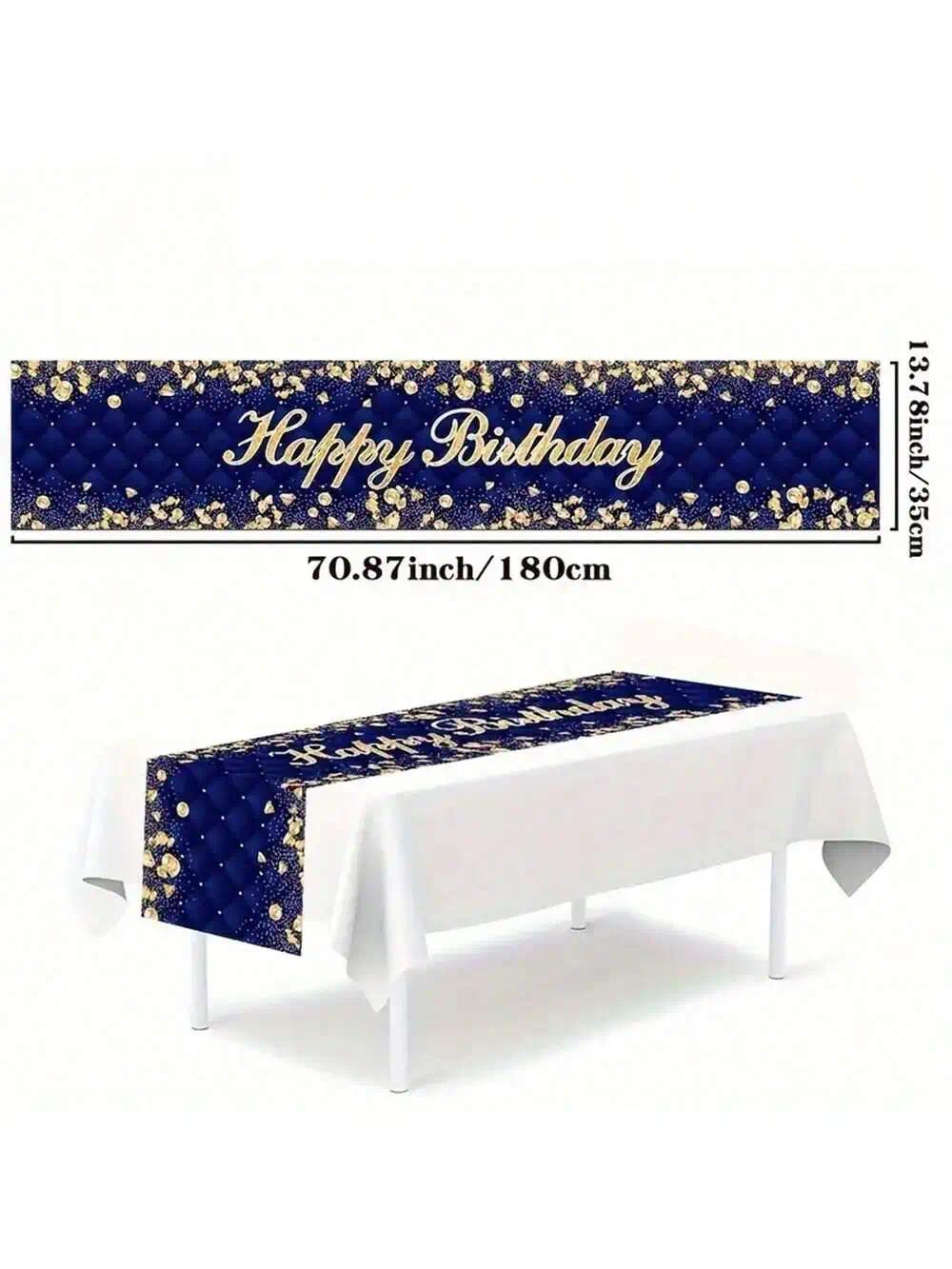 VIKAMA Round Table Runner Polka Dot, Boho Style Tablecloth For Home Party, Indoor Outdoor Wedding Decor