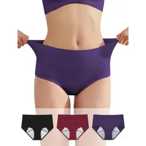 Washable Leakproof Period Underwear - Reusable Incontinence Panties for Postpartum, Heavy Menstrual Flow & Bladder Leaks