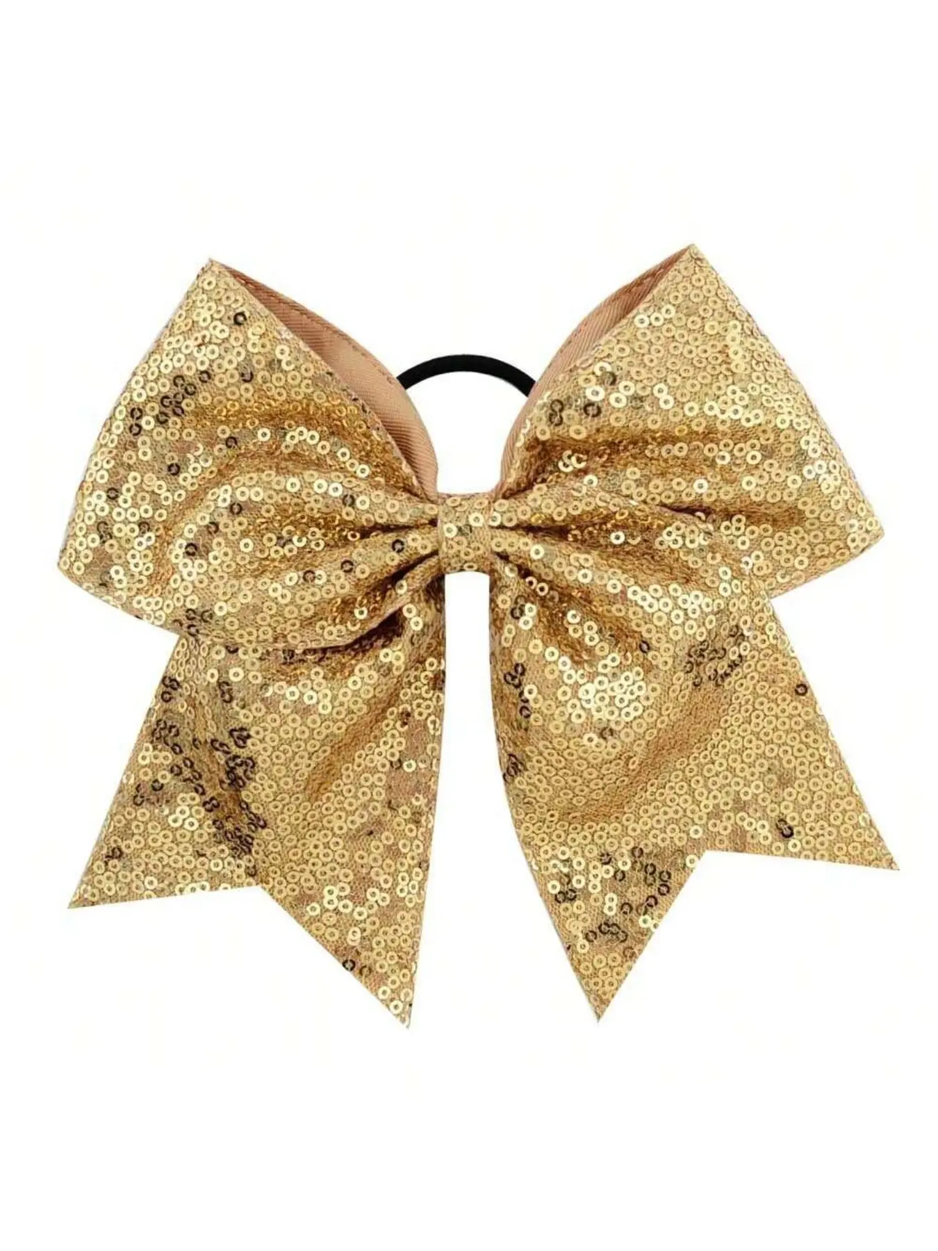 Sequin Bow Headband, Fringe Tail Cheerleader Bow Headband, Perfect for Girls' Parties or Holidays