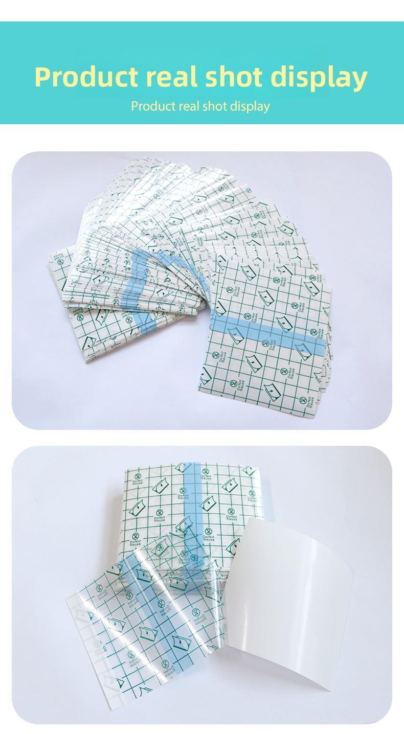 Disposable pu film waterproof sticker, wound waterproof swimming sticker scotch tape plaster fixing sticker blank three volt sticker