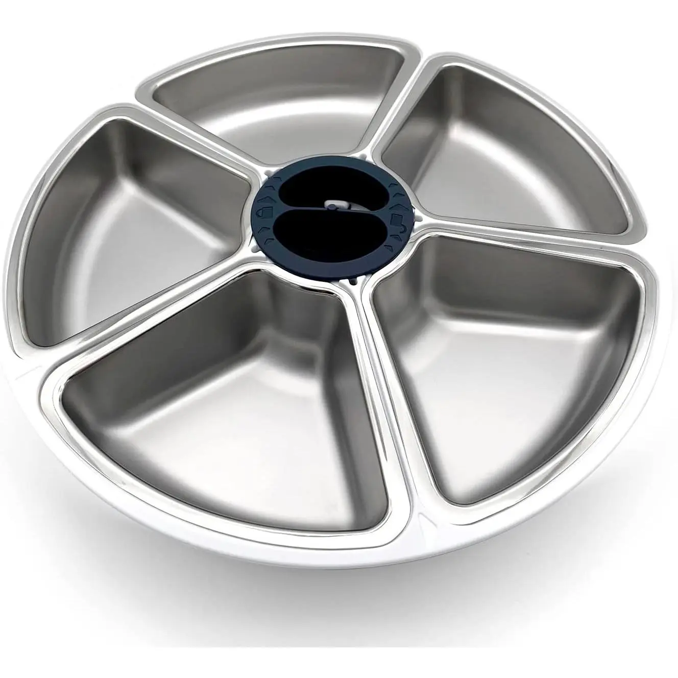 Stainless Steel Bowl Inserts for C500 Five-meal Automatic  Feeders (Pack of 5)