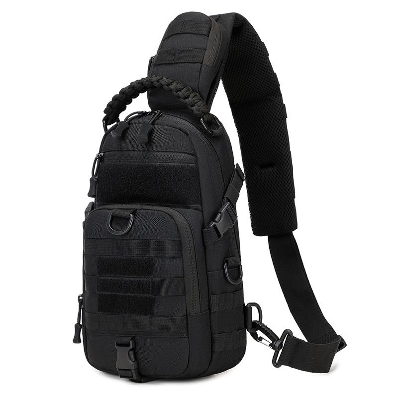 Backpack Camouflage Outdoor Breast Bag Men's and Women's Multifunctional Shoulder Oblique Span Bag Sports Mountaineering Travel Backpack gym
