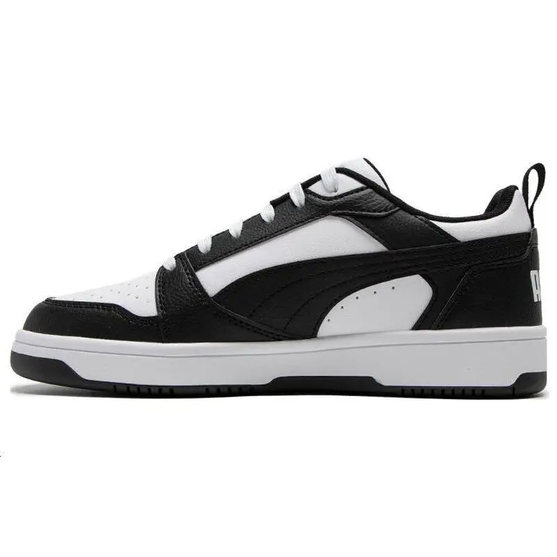 Puma Rebound V6 Low 'Black White' 392328-01