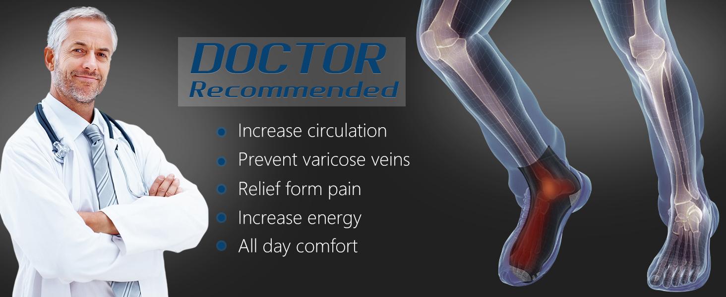 Copper Ankle Compression Socks - Low Cut Arch Support Socks for Men & Women, Running, Nurses, Plantar Fasciitis Socks