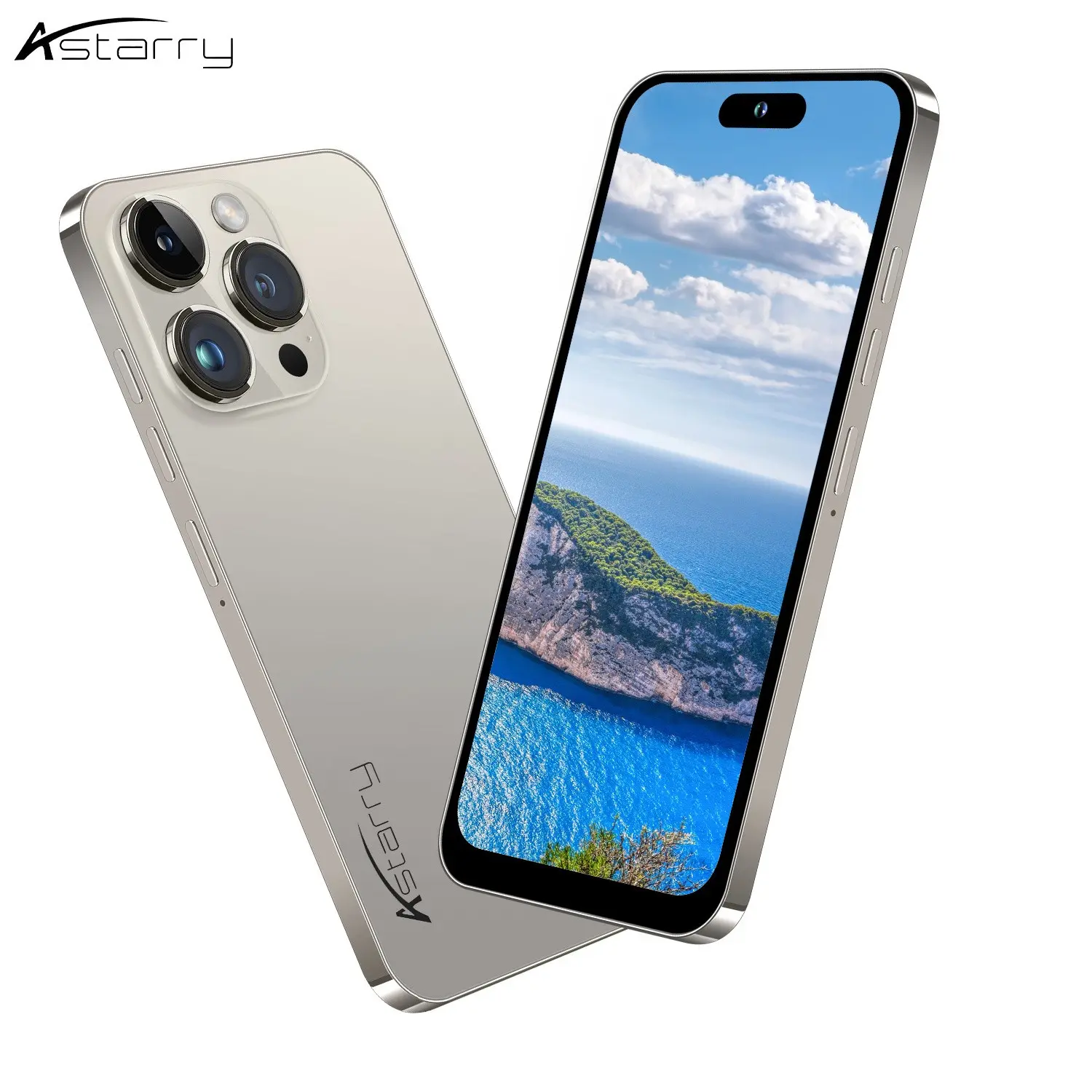Astarry-16 Pro Max 4g Smartphone, 6.56-Inch Full HD Screen, 3gb RAM 64GB Storage, 4100mah Battery, Android 10, Dual Cameras