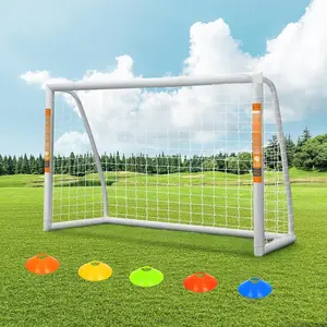 Soccer Goal, 12x6/10x6.5/8x6/6x4 Full Size Soccer Goals for Backyard, Soccer Net with  Discs, Portable Soccer Goal for  and Adults with 1 Carry Bag, Porterias De Futbol