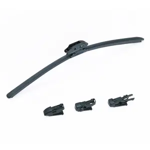 VEVOR 19" Rubber Wiper Blades, 48 cm Universal Replacement Wind Shield Wiper, Low Noise Better Fit, with 4 Different Clips for most Car, Easy Installation