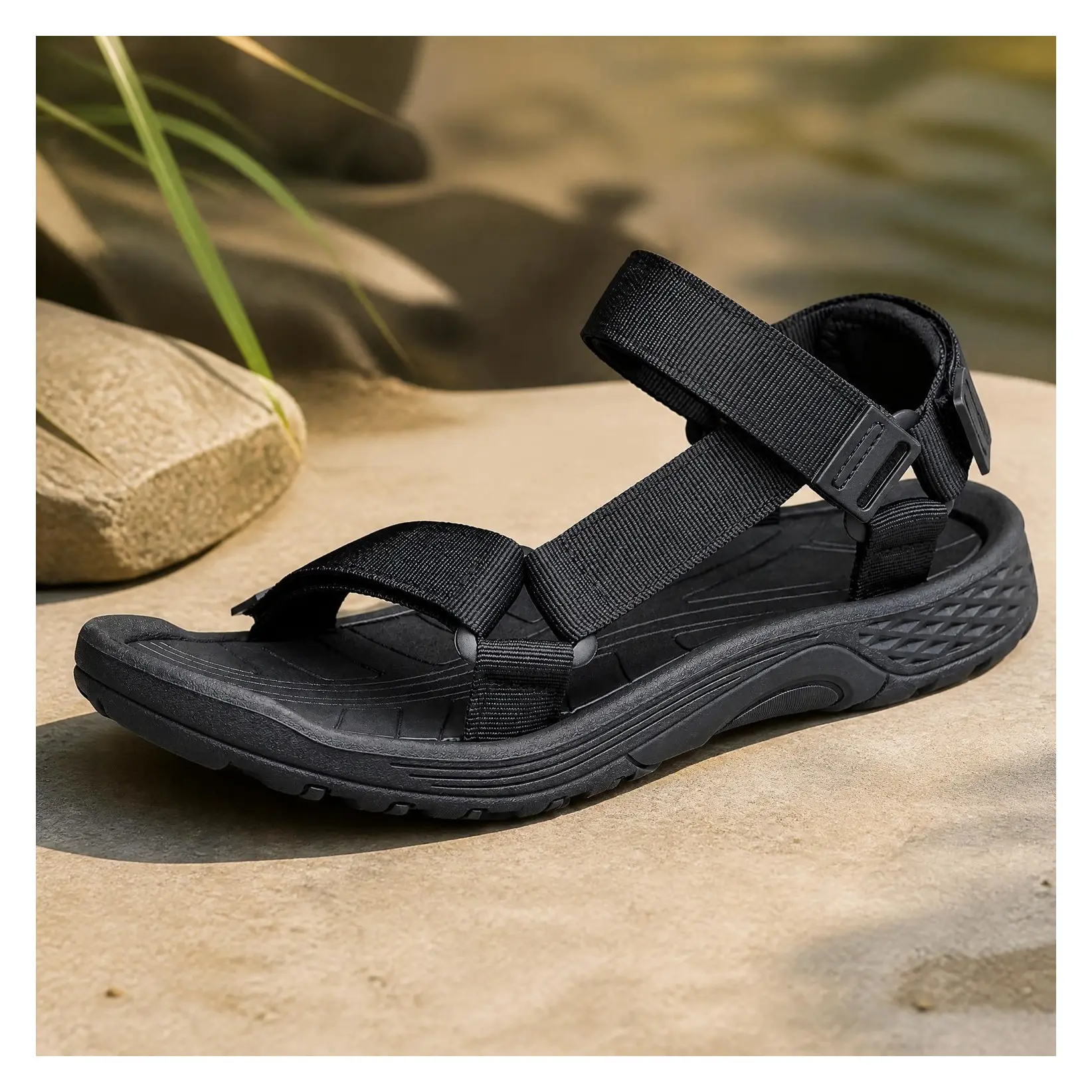 Men's Hiking Sport Sandals Open Toe Non-Slip Athletic Casual Comfortable Outdoor Wading Beach ShoesGift