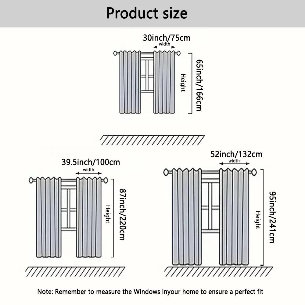 Abstract Geometric Pattern, 2 Counts/set Modern Simple Pole Pocket Design Window Drapes, Home Decorative Curtain for Bedroom, Living Room, Kitchen, Wardrobe, Study, Home Decoration Curtain, Home Essentials