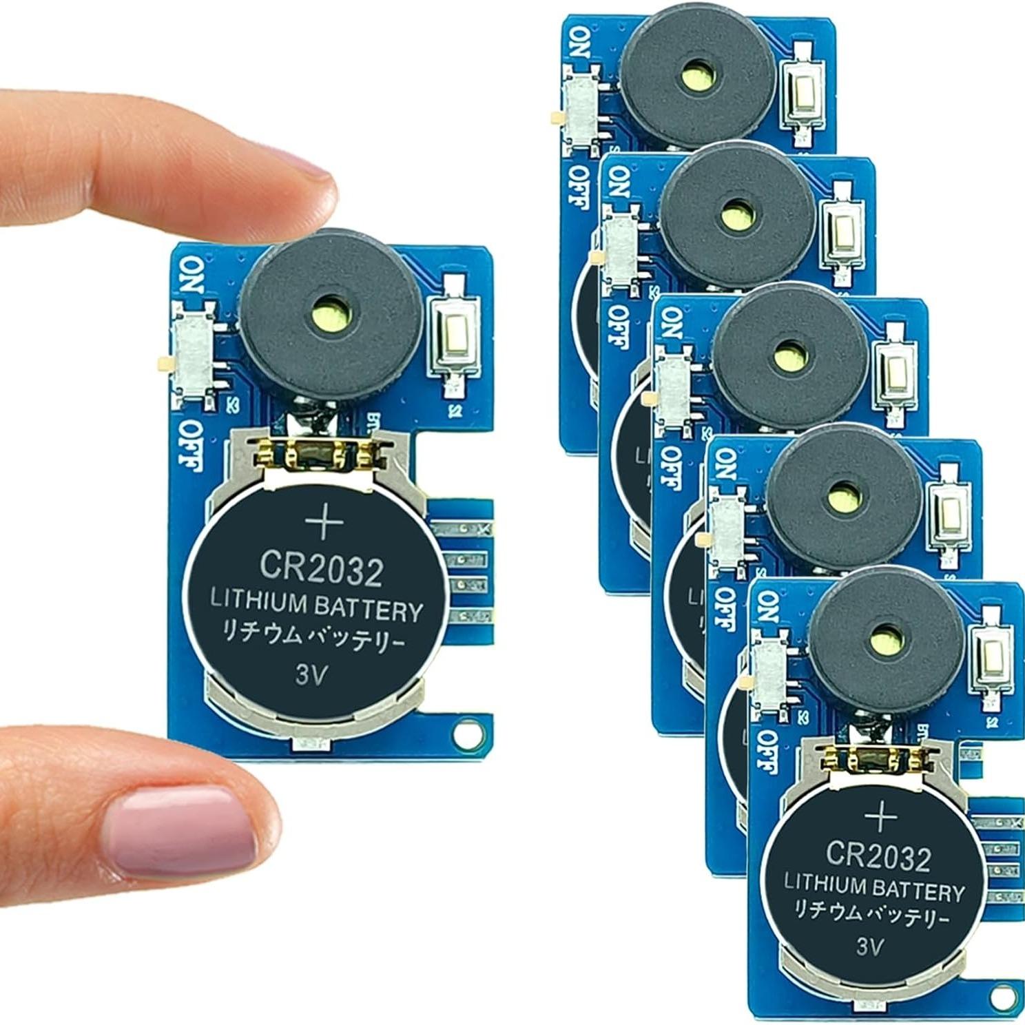 2 Annoying Cricket Noise Machines, Hidden Prank Sound Devices with 16 Buzzer & Cricket Sounds, Funny Noise Maker Gadgets for Jokes, Gifts, School & Party Pranks