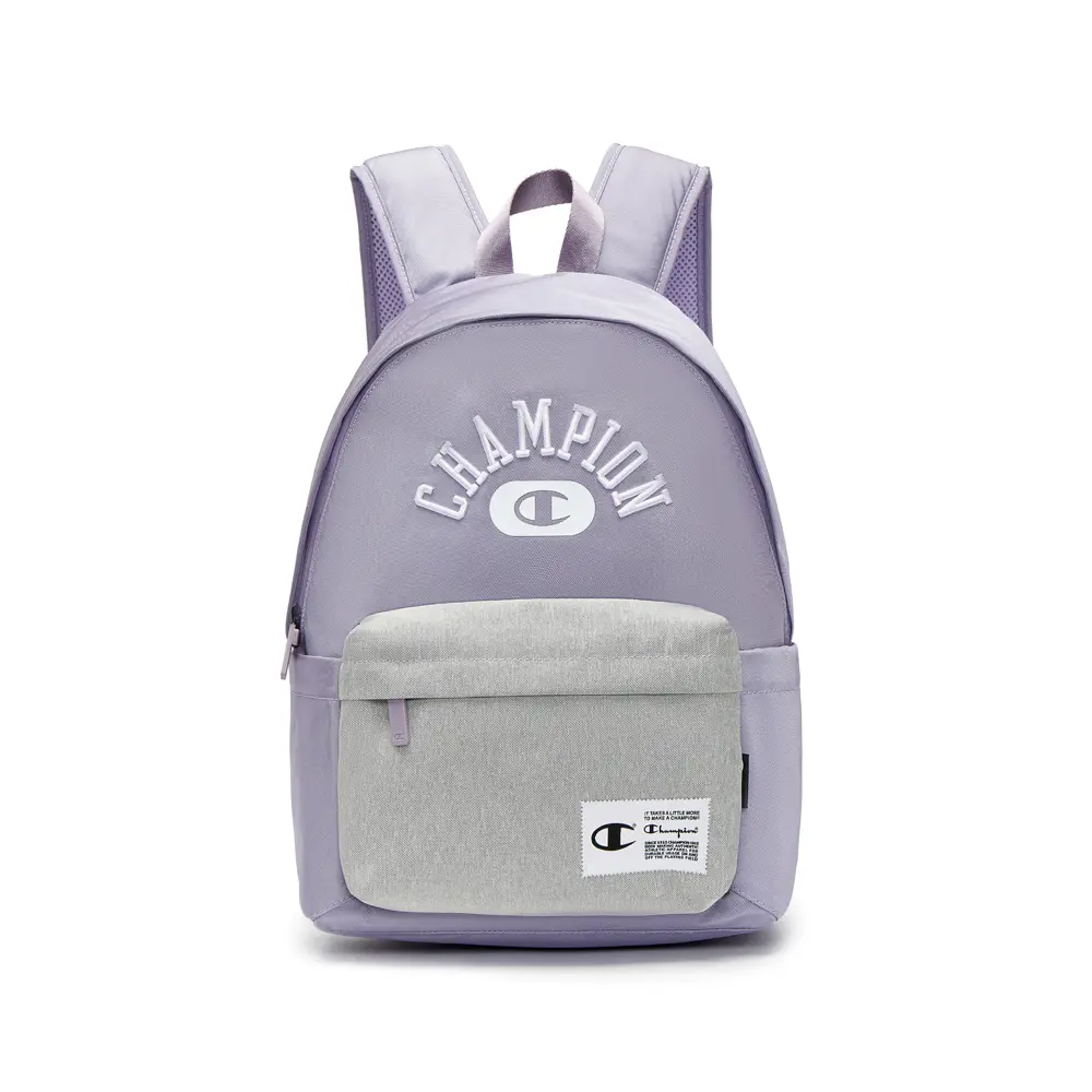 Champion Embroidered Logo Backpack – Unisex Casual Sporty Bag in Multiple Colors