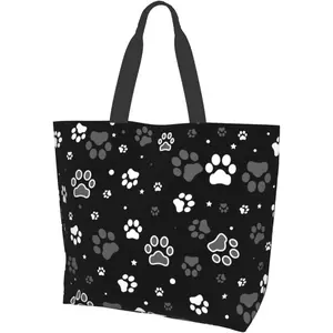 Tote Bag for Women Large Beach Bag Reusable Grocery Bags Handbag for Travel Shopping