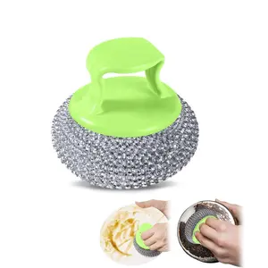 Handle Cleaning Brush, Dishwasher Brush, Ergonomic Handle for Pots, Pans, Grills, Sinks, Kitchen Use, Household Essential Tool